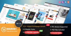 Market – Multipurpose eCommerce HTML Template