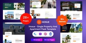 Hosue – Flask Single Property & Apartment Template