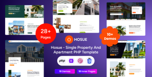 Hosue – Single Property & Apartment PHP Template