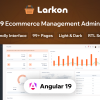 Larkon – Angular 19 Ecommerce Management Admin & Dashboard Template