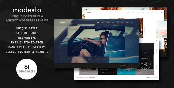 Modesto – Photography Portfolio WordPress Theme Modesto – Photography Portfolio WordPress Theme