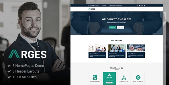 Arges | Corporate & Business HTML5 Template Arges | Corporate & Business HTML5 Template