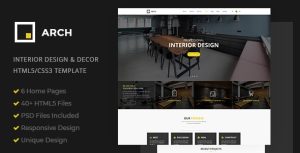 Arch – Interior Design and Decor HTML5 Template