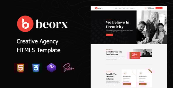 Beorx – Creative Agency HTML5 Template Beorx – Creative Agency HTML5 Template