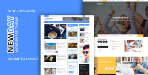 Newday – Html Template