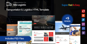 Nile – Transportation and Logistics HTML Template