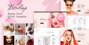 BeShop – Beauty eCommerce HTML Template