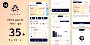 Apitex – Mobile Banking Next JS App | PWA