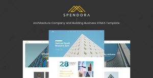 Spendora – Architecture and Building Business HTML Template