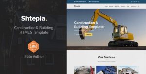 Shtepia – Construction & Building HTML5 Template