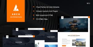 Arch – Multipurpose OnePage & MultiPage HTML Template