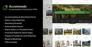 Accommodo – Accommodation Travel Template