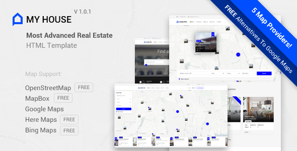 My House – Advanced Real Estate Template My House – Advanced Real Estate Template
