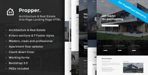 Propper – Responsive Architecture Template