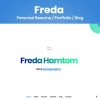 Freda – Personal Resume / Portfolio / Blog / HTML Template