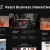 Slickz – React Business Interactive Template