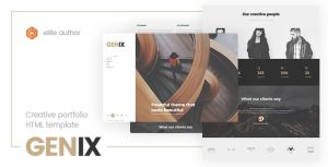 Genix – Creative Portfolio HTML5 Template