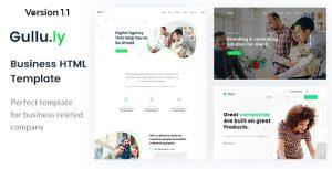 Gullu.ly – Creative Digital Agency & Multipurpose HTML Template