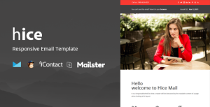 Hice Mail – Responsive E-mail Template + Online Access + Mailster + MailChimp