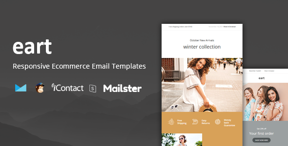 Eart Mail – Ecommerce Responsive E-mail Template + Online Access Eart Mail – Ecommerce Responsive E-mail Template + Online Access