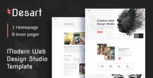 Desart – Creative Web Design Studio HTML Template