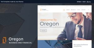 Oregon – Finance HTML Template