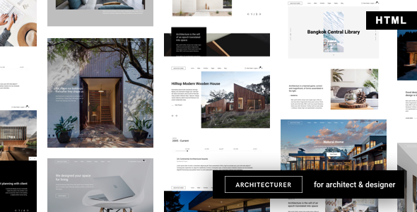 Architecturer – Interior Design HTML Template Architecturer – Interior Design HTML Template