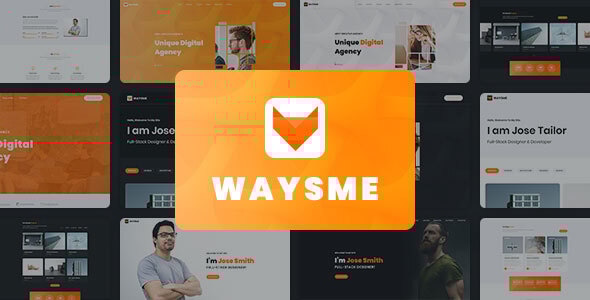 Waysme – Creative Agency & Personal HTML Template Waysme – Creative Agency & Personal HTML Template