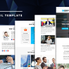 Corp – Responsive Email Template with Online StampReady & Mailchimp Editors