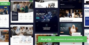 Avante – Business HTML Template