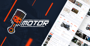 Motor – Vehicles, Parts & Accessories Store – Responsive HTML5 eCommerce Template