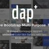 Dap – Creative MultiPurpose HTML Template