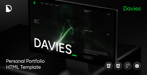 Davies – Personal Portfolio HTML Davies – Personal Portfolio HTML