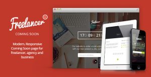 Freelancer – Responsive Coming Soon Template