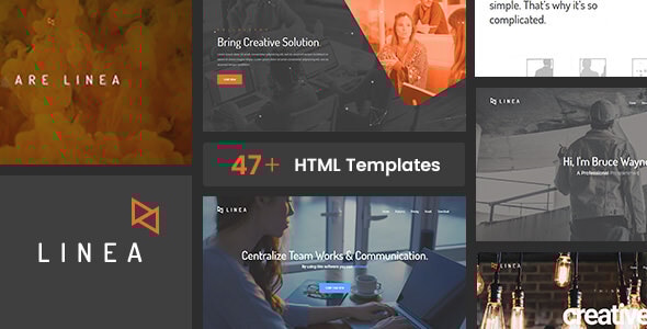 Linea – Portfolio, Creative, Agency and Multipurpose Website Template Linea – Portfolio, Creative, Agency and Multipurpose Website Template