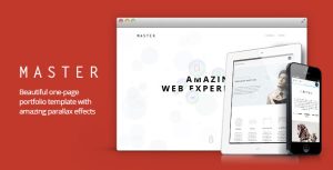 Master – Creative Portfolio Template