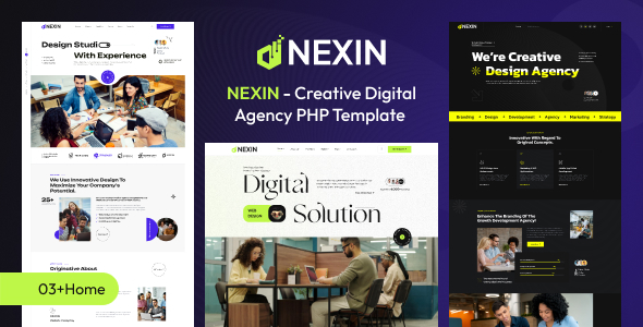 Nexin – Digital Agency PHP Template Nexin – Digital Agency PHP Template