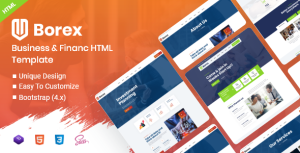 Borex – HTML5 Template for Multipurpose Business