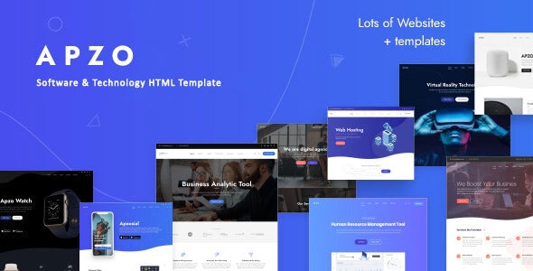 Apzo – Software App HTML Template Apzo – Software App HTML Template