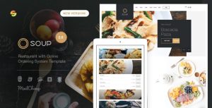 Soup – Restaurant with Online Ordering System Template