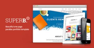 Superb – Responsive One-Page Portfolio