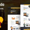 Brenda – Building Construction HTML Template with Responsive