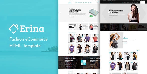 Erina – Fashion Modern Website Template HTML Version Erina – Fashion Modern Website Template HTML Version