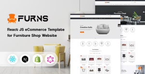 Furns – React eCommerce Template for Furniture Shop Website
