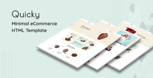 Quicky – Minimal eCommerce HTML Template
