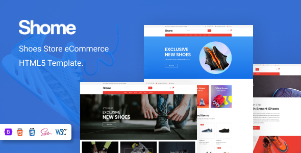 Shome – Shoes eCommerce Website Template Shome – Shoes eCommerce Website Template