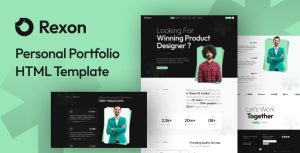 Rexon – Personal Portfolio HTML Template
