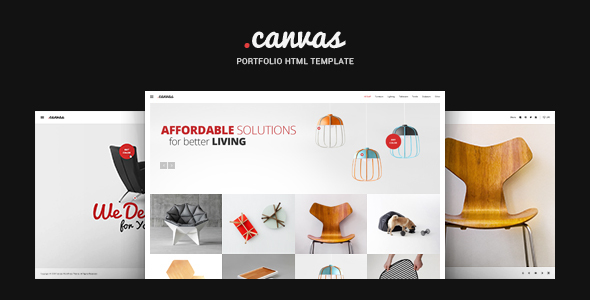 Canvas Interior & Furniture Portfolio Template Canvas Interior & Furniture Portfolio Template