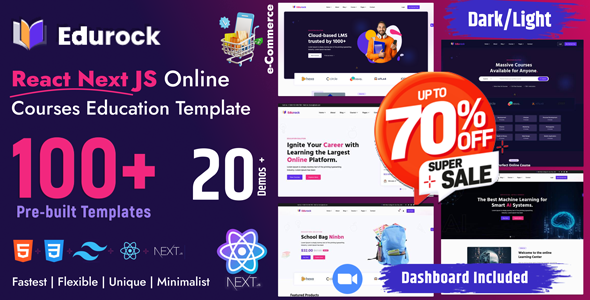 Edurock – React Next JS React Education Template. Edurock – React Next JS React Education Template.