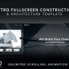 Metro Fullscreen Construction and Architecture Template
